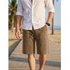 image:imageJMIERR Mens Baggy Vintage Acid Wash Cotton Streetwear Relaxed Sweat Shorts  Loose Fit Drawstring Elastic Waist Deep Side Back Pockets Casual Wear Retro Loungewear Y2K Fashion Summer OutfitsBrown