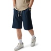 image:imageJMIERR Mens Baggy Shorts Casual Drawstring Knee Length Baggy Sweat Shorts LooseFit Y2K Raw Hem Workout ShortsNavy Blue