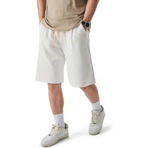 image:imageJMIERR Mens Baggy Shorts Casual Drawstring Knee Length Baggy Sweat Shorts LooseFit Y2K Raw Hem Workout ShortsWhite