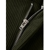 image:imageJMIERR Mens Corduroy Pants Stretch Relaxed Tapered Fit Pleated Trousers  Stretch Corduroy Front Pleats Side Elastic Inserts 4Pocket Design Fall Winter Dress PantsGreen