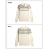 image:imageJMIERR Mens Quarter Zip Pullover Lightweight Mock Neck Knitted Sweater 2026 Fall SweatersWhite