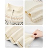 image:imageJMIERR Mens Quarter Zip Pullover Lightweight Mock Neck Knitted Sweater 2026 Fall SweatersWhite