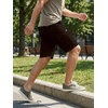 image:imageJMIERR Mens Casual Cotton Twill Cargo Shorts Drawstring Classic Chino Stretch Short with 6 PocketsA Brown