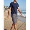 image:imageJMIERR Mens Casual Cotton Twill Cargo Shorts Drawstring Classic Chino Stretch Short with 6 PocketsA Gray