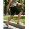 image:imageJMIERR Mens Casual Cotton Twill Cargo Shorts Drawstring Classic Chino Stretch Short with 6 PocketsA Green