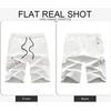 image:imageJMIERR Mens Casual Cotton Twill Cargo Shorts Drawstring Classic Chino Stretch Short with 6 PocketsA White