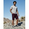 image:imageJMIERR Mens Casual Cotton Twill Cargo Shorts Drawstring Classic Chino Stretch Short with 6 PocketsBrown