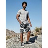 image:imageJMIERR Mens Casual Cotton Twill Cargo Shorts Drawstring Classic Chino Stretch Short with 6 PocketsCamogray