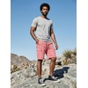 image:imageJMIERR Mens Casual Cotton Twill Cargo Shorts Drawstring Classic Chino Stretch Short with 6 PocketsPink