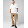 image:imageJMIERR Mens Chino Pants Casual Elastic Waist Tapered Golf TrousersA Khaki