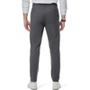 image:imageJMIERR Mens Chino Pants Casual Elastic Waist Tapered Golf TrousersDark Grey