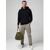 image:imageJMIERR Mens Chino Pants Casual Elastic Waist Tapered Golf TrousersGrey