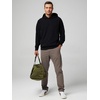 image:imageJMIERR Mens Chino Pants Casual Elastic Waist Tapered Golf TrousersGreyish Brown