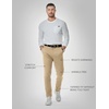 image:imageJMIERR Mens Chino Pants Casual Elastic Waist Tapered Golf TrousersLight Khaki
