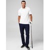 image:imageJMIERR Mens Chino Pants Casual Elastic Waist Tapered Golf TrousersNavy Blue