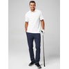image:imageJMIERR Mens Chino Pants Casual Elastic Waist Tapered Golf TrousersSail Blue