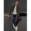 image:imageJMIERR Mens Chino Pants Casual Elastic Waist Tapered Golf TrousersSail Blue