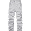 image:imageJMIERR Mens Chino Pants Casual Elastic Waist Tapered Golf TrousersSilvery