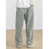 image:imageJMIERR Mens Corduroy Pants Wide Leg Baggy Sweatpants  Loose Fit Joggers Elastic Waist Drawstring Casual Sweatpants Vintage Pants Fall Winter Fashion StreetwearLight Grey