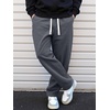 image:imageJMIERR Mens Corduroy Pants Wide Leg Baggy Sweatpants  Loose Fit Joggers Elastic Waist Drawstring Casual Sweatpants Vintage Pants Fall Winter Fashion StreetwearGrey
