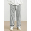 image:imageJMIERR Mens Corduroy Pants Wide Leg Baggy Sweatpants  Loose Fit Joggers Elastic Waist Drawstring Casual Sweatpants Vintage Pants Fall Winter Fashion StreetwearLight Grey