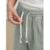 image:imageJMIERR Mens Corduroy Pants Wide Leg Baggy Sweatpants  Loose Fit Joggers Elastic Waist Drawstring Casual Sweatpants Vintage Pants Fall Winter Fashion StreetwearLight Grey