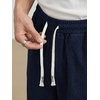 image:imageJMIERR Mens Corduroy Pants Wide Leg Baggy Sweatpants  Loose Fit Joggers Elastic Waist Drawstring Casual Sweatpants Vintage Pants Fall Winter Fashion StreetwearNavy Blue