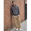 image:imageJMIERR Mens Corduroy Pants Wide Leg Baggy Sweatpants  Loose Fit Joggers Elastic Waist Drawstring Casual Sweatpants Vintage Pants Fall Winter Fashion StreetwearLight Brown