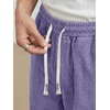 image:imageJMIERR Mens Corduroy Pants Wide Leg Baggy Sweatpants  Loose Fit Joggers Elastic Waist Drawstring Casual Sweatpants Vintage Pants Fall Winter Fashion StreetwearPurple