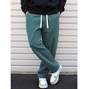 image:imageJMIERR Mens Corduroy Pants Wide Leg Baggy Sweatpants  Loose Fit Joggers Elastic Waist Drawstring Casual Sweatpants Vintage Pants Fall Winter Fashion StreetwearBlue