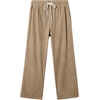 image:imageJMIERR Mens Corduroy Pants Wide Leg Baggy Sweatpants  Loose Fit Joggers Elastic Waist Drawstring Casual Sweatpants Vintage Pants Fall Winter Fashion StreetwearLight Brown