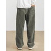 image:imageJMIERR Mens Corduroy Pants Wide Leg Baggy Sweatpants  Loose Fit Joggers Elastic Waist Drawstring Casual Sweatpants Vintage Pants Fall Winter Fashion StreetwearGreen