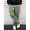 image:imageJMIERR Mens Corduroy Pants Wide Leg Baggy Sweatpants  Loose Fit Joggers Elastic Waist Drawstring Casual Sweatpants Vintage Pants Fall Winter Fashion StreetwearLight Green