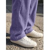 image:imageJMIERR Mens Corduroy Pants Wide Leg Baggy Sweatpants  Loose Fit Joggers Elastic Waist Drawstring Casual Sweatpants Vintage Pants Fall Winter Fashion StreetwearPurple