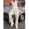 image:imageJMIERR Mens Corduroy Pants Wide Leg Baggy Sweatpants  Loose Fit Joggers Elastic Waist Drawstring Casual Sweatpants Vintage Pants Fall Winter Fashion StreetwearBeige