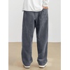 image:imageJMIERR Mens Corduroy Pants Wide Leg Baggy Sweatpants  Loose Fit Joggers Elastic Waist Drawstring Casual Sweatpants Vintage Pants Fall Winter Fashion StreetwearGrey
