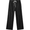 image:imageJMIERR Mens Corduroy Pants Wide Leg Baggy Sweatpants  Loose Fit Joggers Elastic Waist Drawstring Casual Sweatpants Vintage Pants Fall Winter Fashion StreetwearBlack