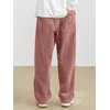 image:imageJMIERR Mens Corduroy Pants Wide Leg Baggy Sweatpants  Loose Fit Joggers Elastic Waist Drawstring Casual Sweatpants Vintage Pants Fall Winter Fashion StreetwearPink