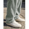 image:imageJMIERR Mens Corduroy Pants Wide Leg Baggy Sweatpants  Loose Fit Joggers Elastic Waist Drawstring Casual Sweatpants Vintage Pants Fall Winter Fashion StreetwearLight Grey