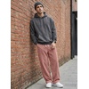 image:imageJMIERR Mens Corduroy Pants Wide Leg Baggy Sweatpants  Loose Fit Joggers Elastic Waist Drawstring Casual Sweatpants Vintage Pants Fall Winter Fashion StreetwearPink