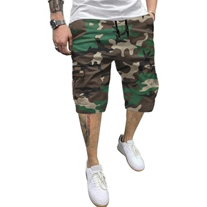 image:imageJMIERR Mens Casual Cotton Twill Cargo Shorts Drawstring Classic Chino Stretch Short with 6 PocketsCamogreen