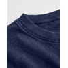 image:imageJMIERR Mens 100 Cotton Sleeveless Tank Tops Cut Off Muscle Gym T Shirts Casual Beach Loose Fit TeesNavy Blue
