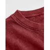 image:imageJMIERR Mens 100 Cotton Sleeveless Tank Tops Cut Off Muscle Gym T Shirts Casual Beach Loose Fit TeesRed