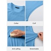 image:imageJMIERR Mens Drop Arm Tank Tops Sleeveless Cut Off Muscle Tee Shirts  Undershirt Lightweight Stretchy Bodybuilding Training Gym Workout Casual Summer Vocation06 Light Blue