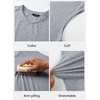 image:imageJMIERR Mens Drop Arm Tank Tops Sleeveless Cut Off Muscle Tee Shirts  Undershirt Lightweight Stretchy Bodybuilding Training Gym Workout Casual Summer Vocation03 Light Grey