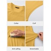 image:imageJMIERR Mens Drop Arm Tank Tops Sleeveless Cut Off Muscle Tee Shirts  Undershirt Lightweight Stretchy Bodybuilding Training Gym Workout Casual Summer Vocation07 Yellow