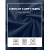 image:imageJMIERR Mens Drop Arm Tank Tops Sleeveless Cut Off Muscle Tee Shirts  Undershirt Lightweight Stretchy Bodybuilding Training Gym Workout Casual Summer VocationDark Blue