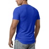 image:imageJMIERR Mens Muscle Fit V Neck T Shirt Short Sleeve Workout Tee  Slim Fit Textured Ribbed Fabric Longline Curved Hem Stretch Comfort Casual Summer Fitted Tops for Athletic GymB Dark Blue