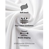 image:imageJMIERR Mens Muscle Fit V Neck T Shirt Short Sleeve Workout Tee  Slim Fit Textured Ribbed Fabric Longline Curved Hem Stretch Comfort Casual Summer Fitted Tops for Athletic Gym0 White