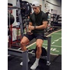 image:imageJMIERR Mens Short Sleeve Hoodie Lightweight Hooded Tshirts with Pocket  Lightweight material Kangaroo pocket Loose fit Athletic and casual Workout Gym Vocation SummerBlack